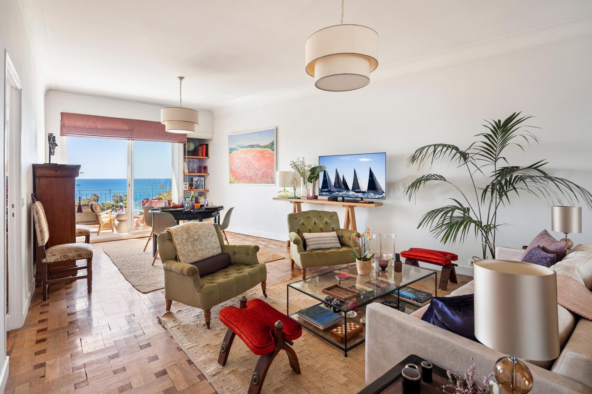 Unique Sea View Apartment, Center, 100M2 Nicea Zewnętrze zdjęcie